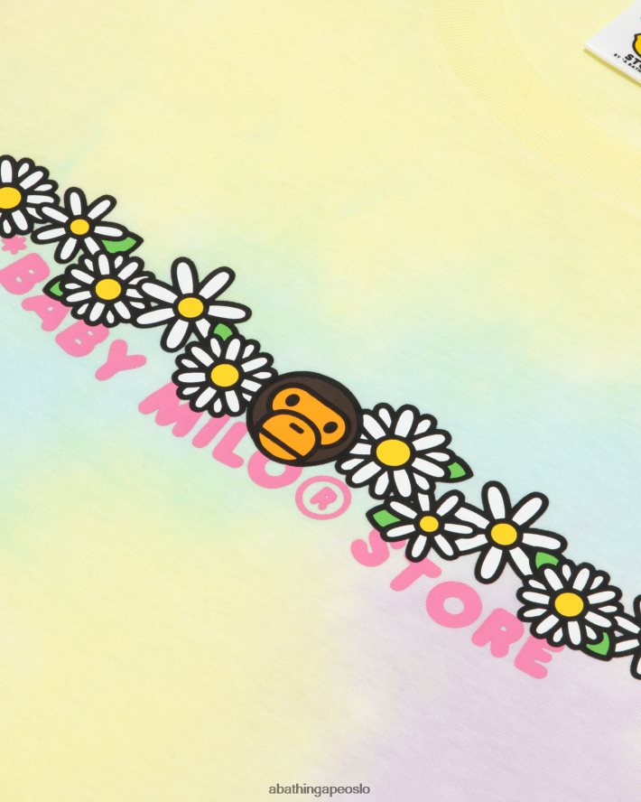 baby milo slim fit t-skjorte 6XV620809 caise A Bathing Ape kvinner