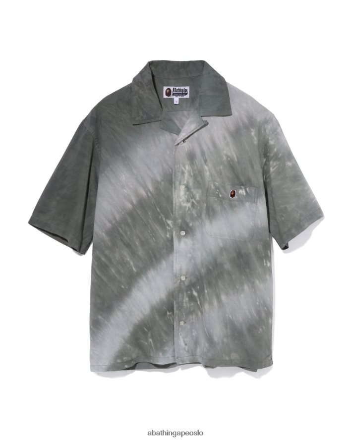 hode ett punkt tie dye skjorte 6XV620786 svart A Bathing Ape kvinner