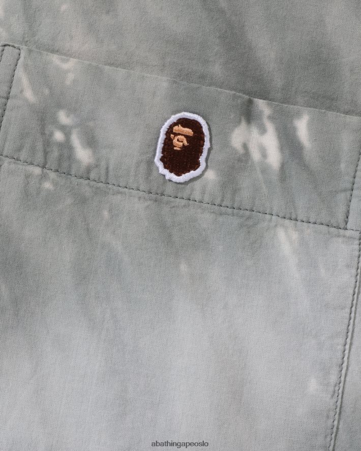 hode ett punkt tie dye skjorte 6XV620786 svart A Bathing Ape kvinner