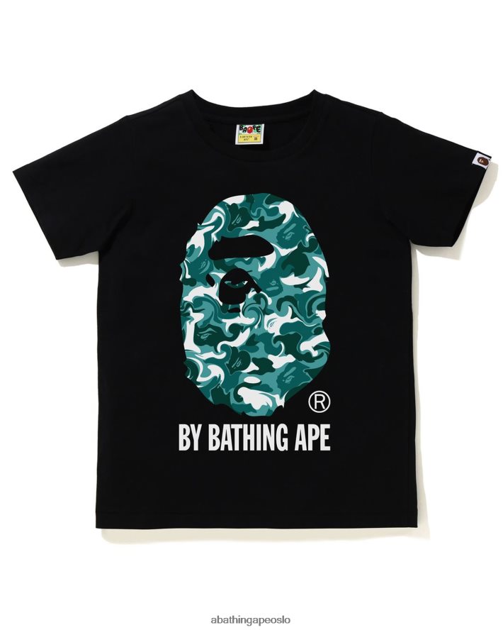 marmor camo t-skjorte 6XV6201014 svart A Bathing Ape kvinner