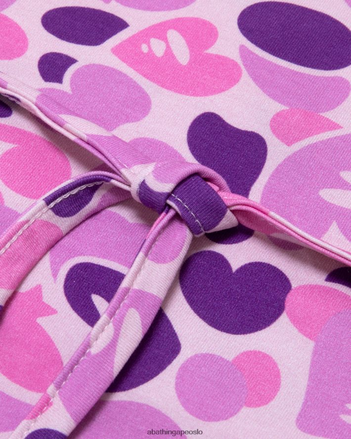 trykt topp 6XV620937 lilla A Bathing Ape kvinner