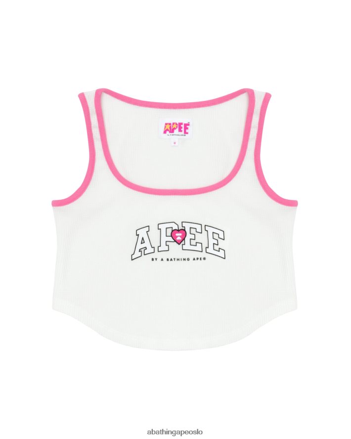 grafisk vest 6XV620948 vegg hvit A Bathing Ape kvinner