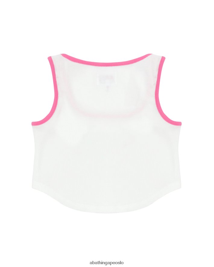 grafisk vest 6XV620948 vegg hvit A Bathing Ape kvinner