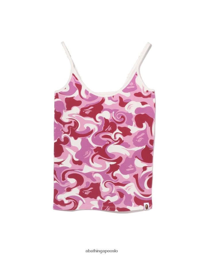 marmor camo camisole 6XV620922 rosa A Bathing Ape kvinner