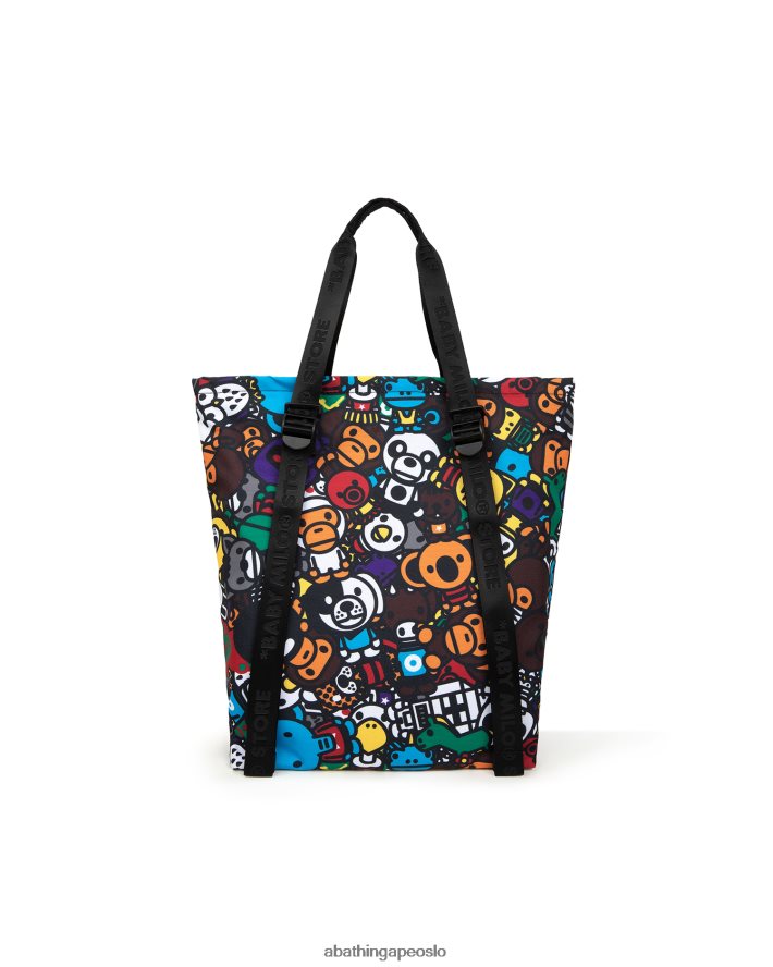 baby milo tote ryggsekk bag 6XV6201138 caise A Bathing Ape kvinner
