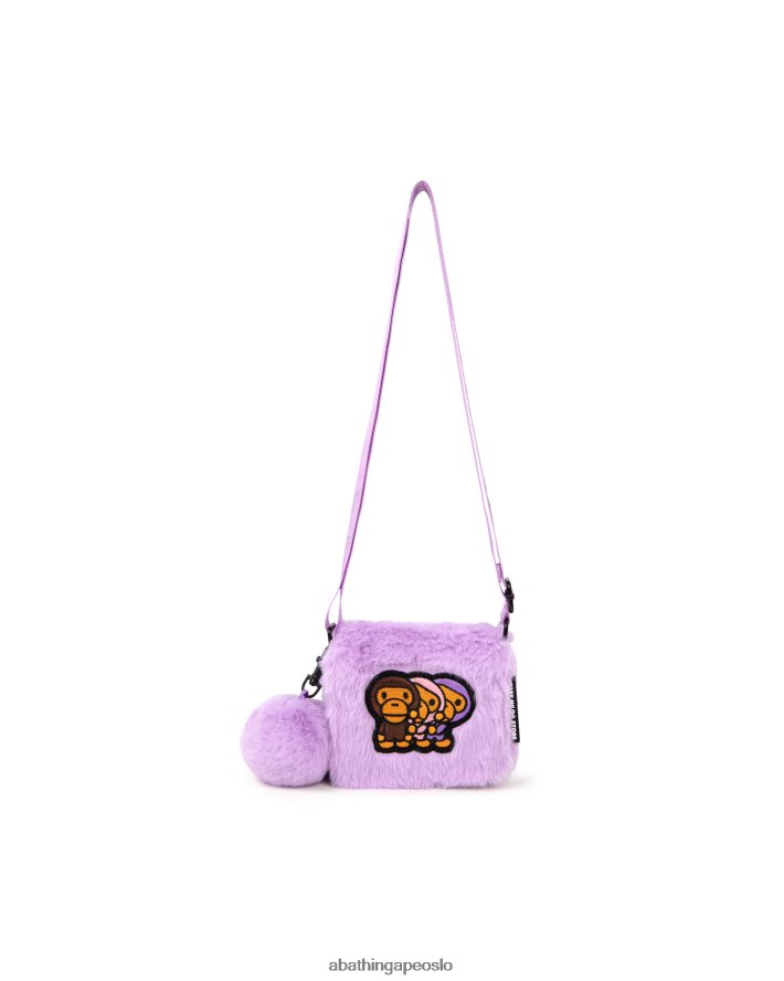 mini crossbody bag 6XV6201131 lilla A Bathing Ape kvinner