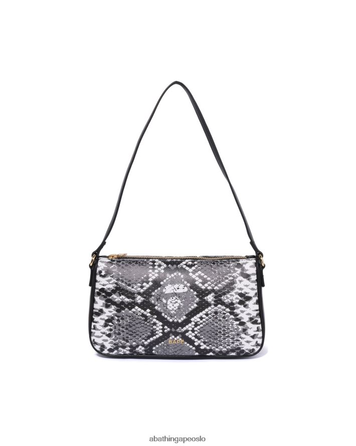 veske med slangemønster 6XV6201109 grå A Bathing Ape kvinner