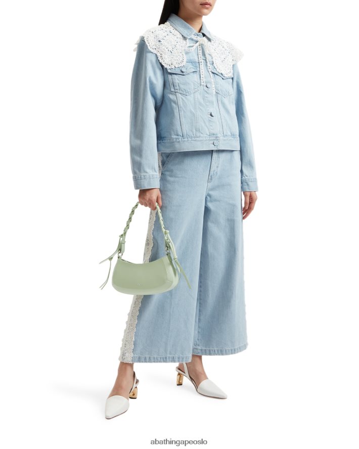 vridd topphåndtaksveske 6XV6201262 lysegrønn A Bathing Ape kvinner