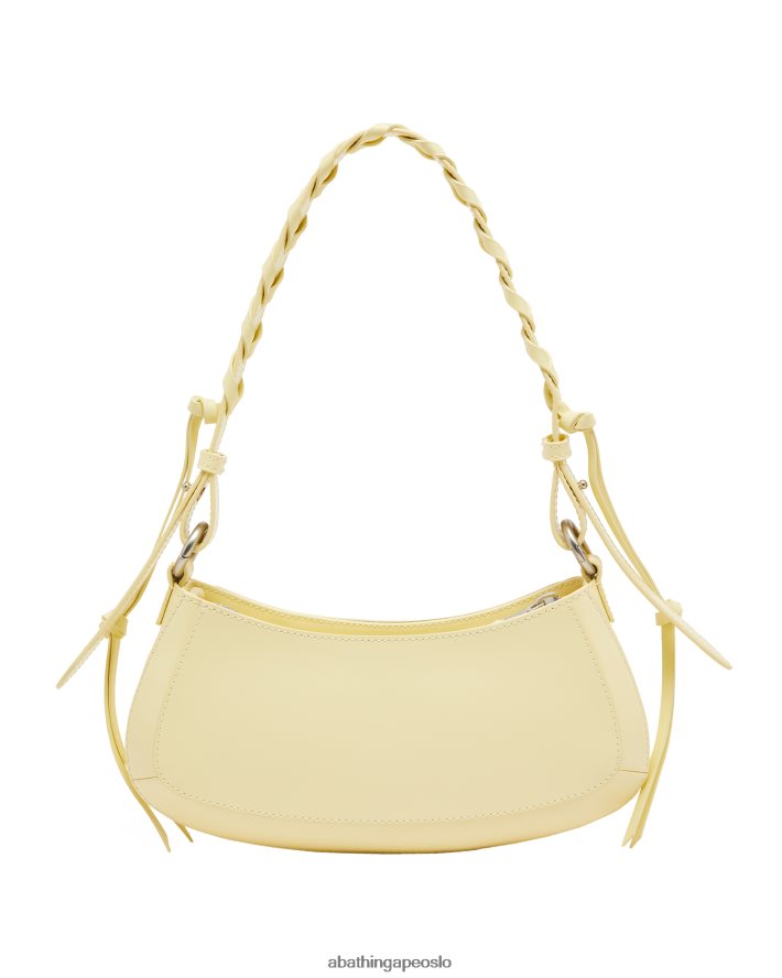 vridd topphåndtaksveske 6XV6201263 myk gul A Bathing Ape kvinner