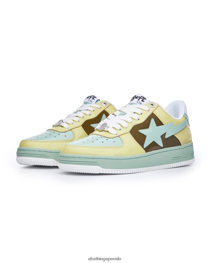 #2 l1 6XV6201234 pastellgul A Bathing Ape kvinner
