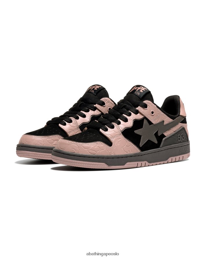 sk8 sta joggesko 6XV6201193 rosa A Bathing Ape kvinner