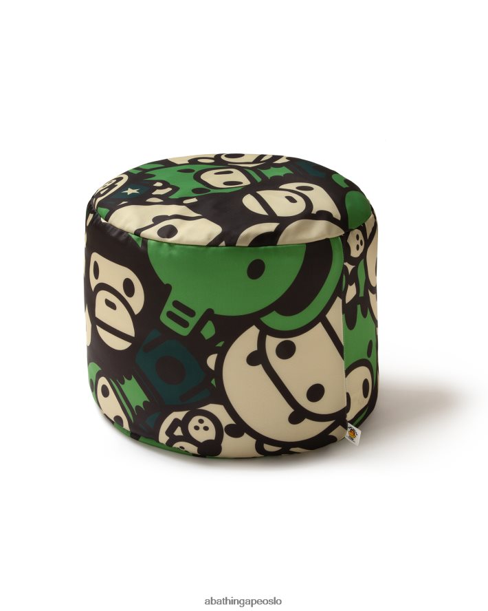 baby milo bønnepose 6XV6201136 militærgrønn A Bathing Ape kvinner