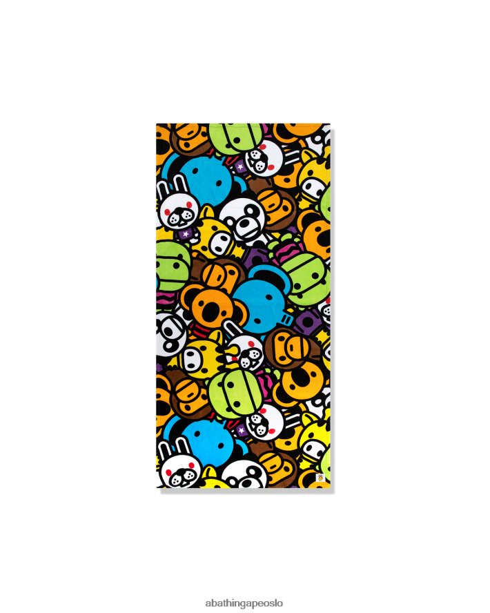 baby milo badehåndkle 6XV6201091 caise A Bathing Ape kvinner