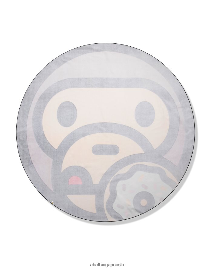 baby milo strandhåndkle 6XV6201094 brun A Bathing Ape kvinner