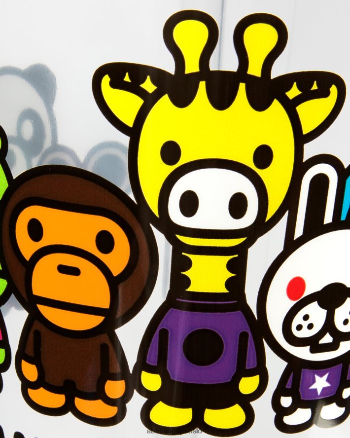 plastbeholder 6XV620621 hvit A Bathing Ape kvinner