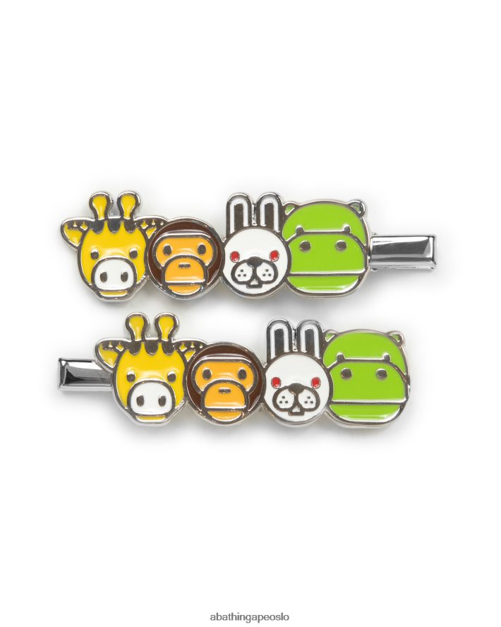 baby milo hårspenne 6XV6201139 caise A Bathing Ape kvinner