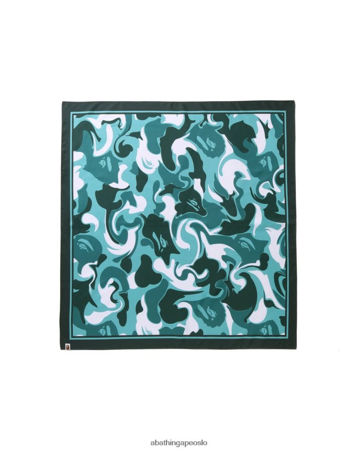 marmor camo skjerf 6XV6201152 mynte A Bathing Ape kvinner