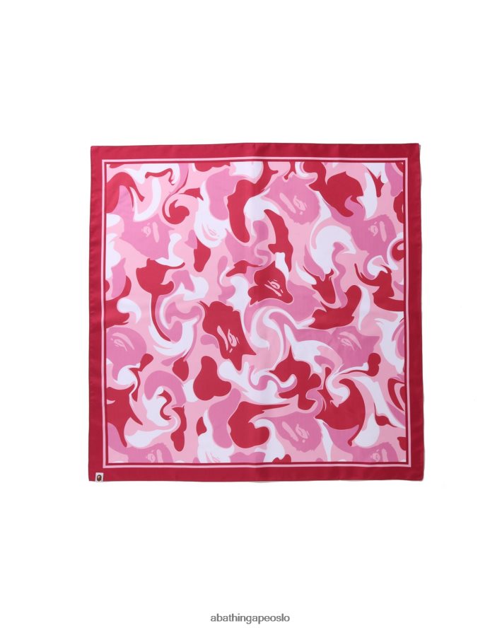 marmor camo skjerf 6XV6201153 rosa A Bathing Ape kvinner