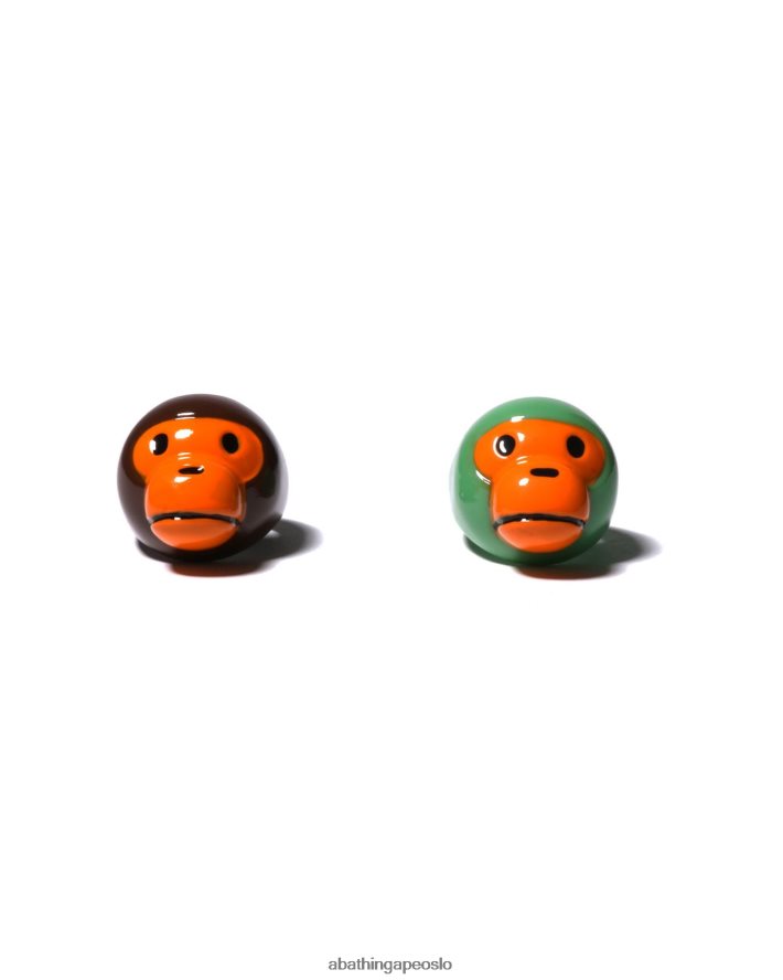 baby milo ringsett 6XV6201146 brun A Bathing Ape kvinner