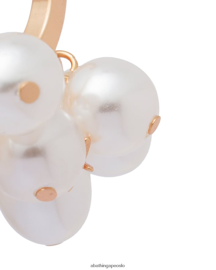 krystall perle ørering 6XV6201122 gull A Bathing Ape kvinner