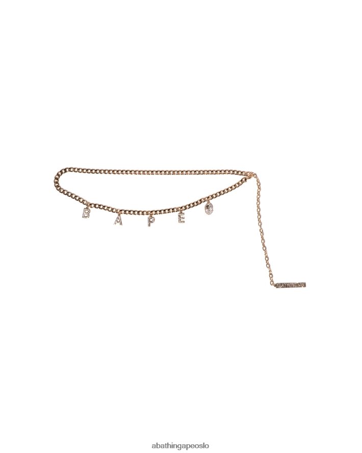 mage kjede 6XV6201140 gull A Bathing Ape kvinner