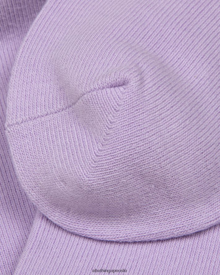 baby milo sokker 6XV6201098 lilla A Bathing Ape kvinner