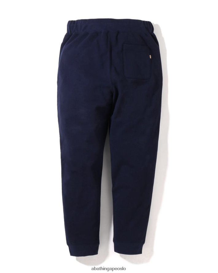 x jjjjound college joggebukser 6XV620342 marineblå A Bathing Ape menn
