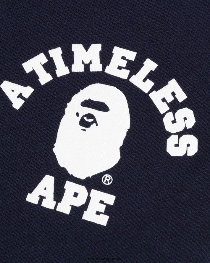 x jjjjound college joggebukser 6XV620342 marineblå A Bathing Ape menn