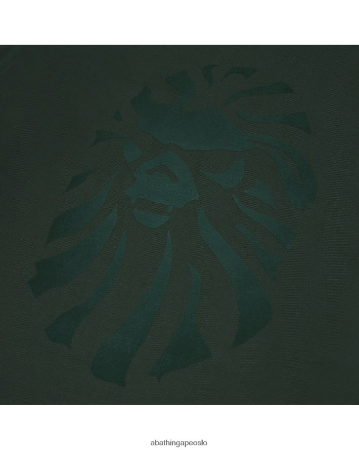 T-skjorte med lange ermer med logotrykk 6XV620351 dyp jungel A Bathing Ape menn