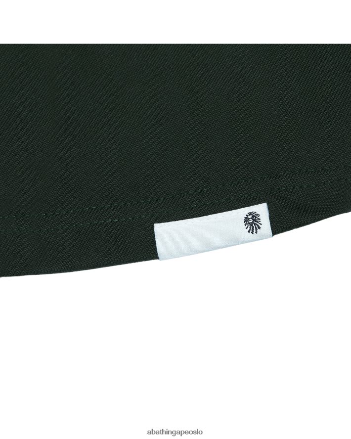 T-skjorte med lange ermer med logotrykk 6XV620351 dyp jungel A Bathing Ape menn