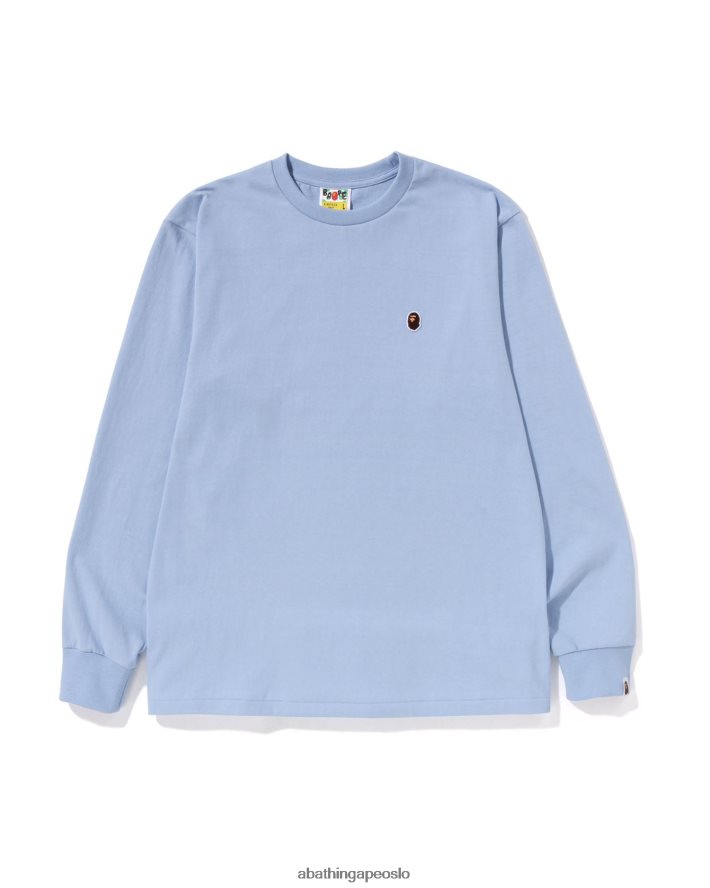 hode ettpunkts tee 6XV620338 lyse blå A Bathing Ape menn