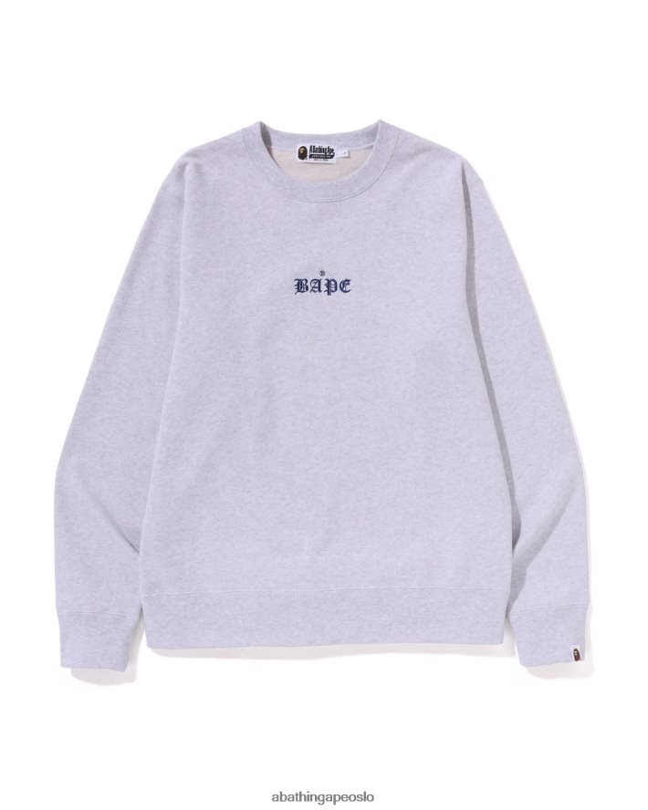 japan kultur sumo crewneck 6XV620185 grå A Bathing Ape menn