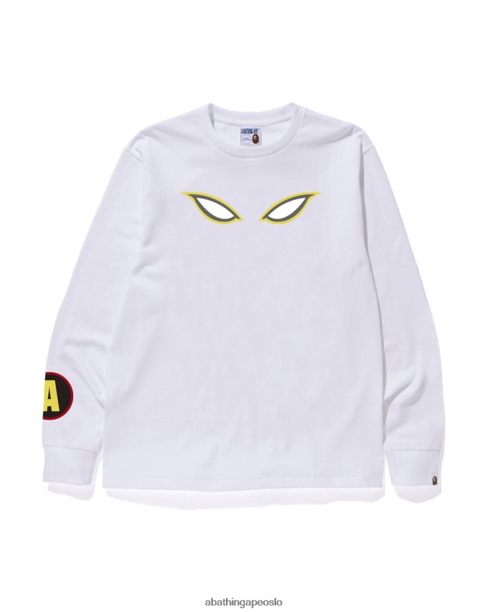 skygge t-skjorte 6XV620110 hvit A Bathing Ape menn