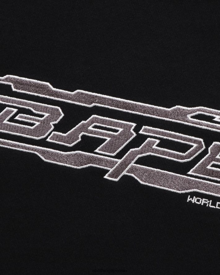 strikking pullover hettegenser 6XV620315 svart A Bathing Ape menn