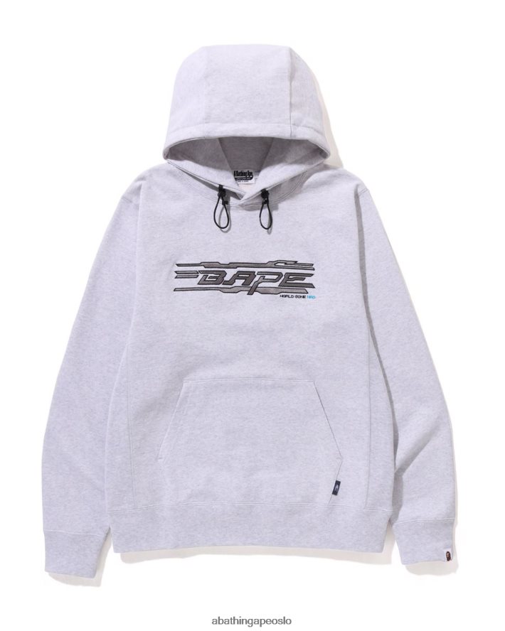 strikking pullover hettegenser 6XV620316 grå A Bathing Ape menn