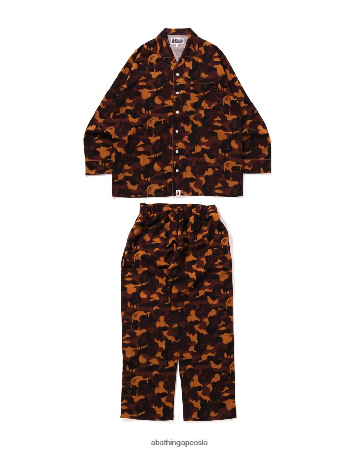 valentine sjokolade camo pyjamas 6XV620300 brun A Bathing Ape menn