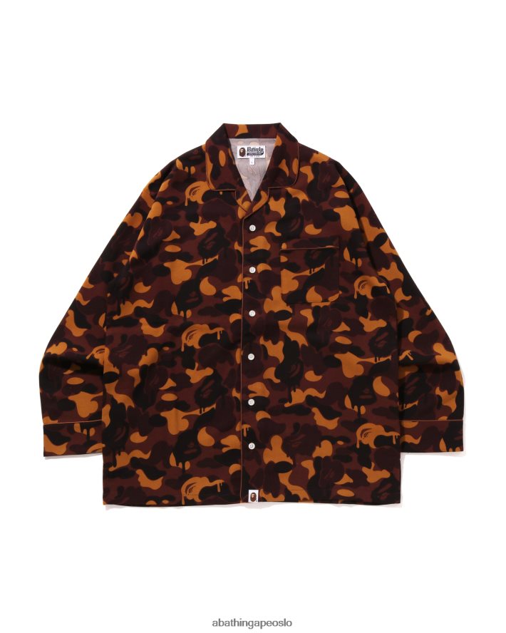 valentine sjokolade camo pyjamas 6XV620300 brun A Bathing Ape menn
