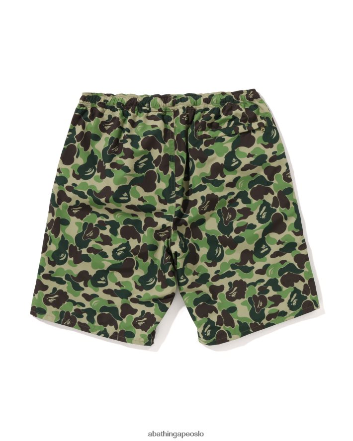 abc camo strandshorts 6XV62045 militærgrønn A Bathing Ape menn