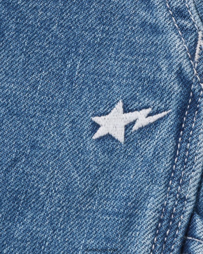 denim malershorts 6XV620100 denim A Bathing Ape menn