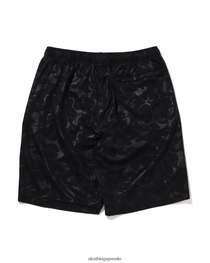 fotballspillshorts 6XV620355 svart A Bathing Ape menn