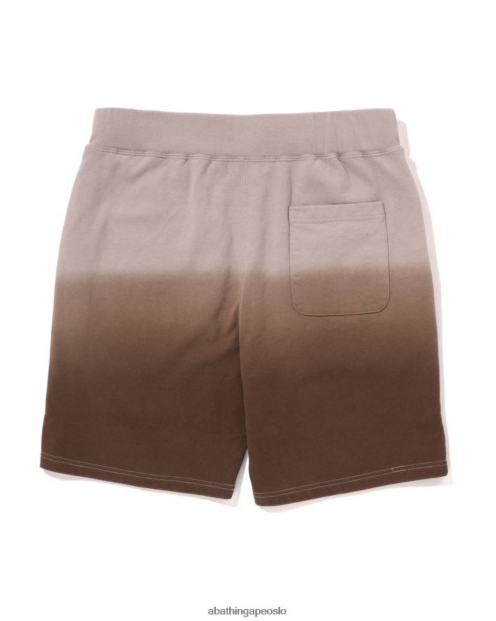 gradering svette shorts 6XV620177 kaffe A Bathing Ape menn