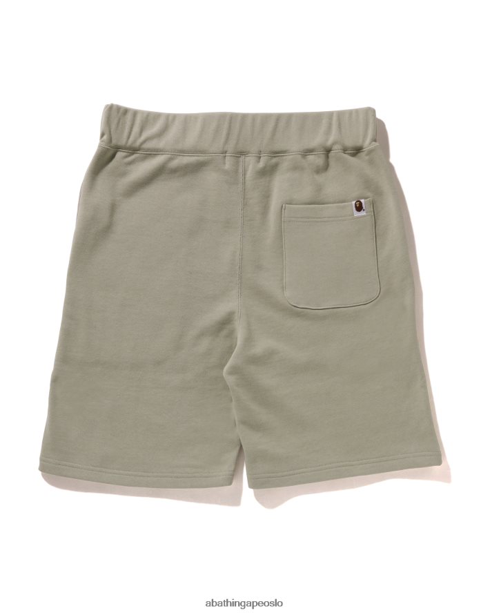 hode ettpunkts svetteshorts 6XV620101 taupe A Bathing Ape menn