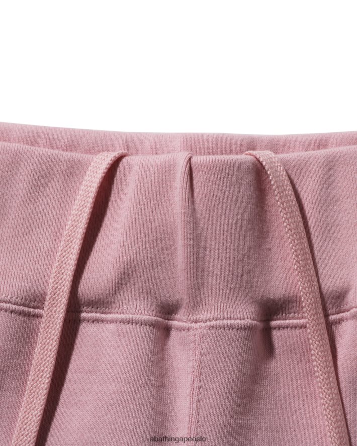hode ettpunkts svetteshorts 6XV620106 rosa A Bathing Ape menn