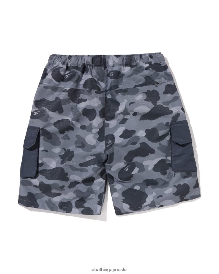 honeycomb camo cargo shorts 6XV62097 grå A Bathing Ape menn