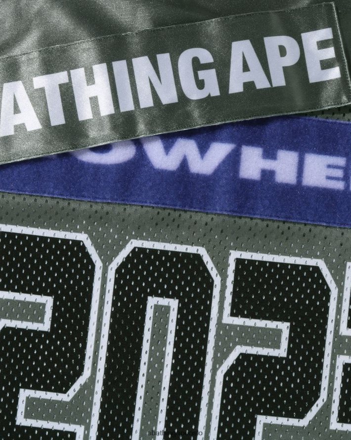 fotballdrakt 6XV620169 grå A Bathing Ape menn