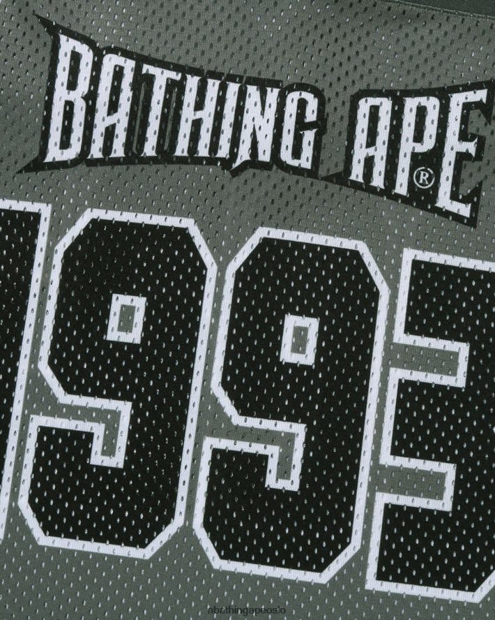 fotballdrakt 6XV620169 grå A Bathing Ape menn