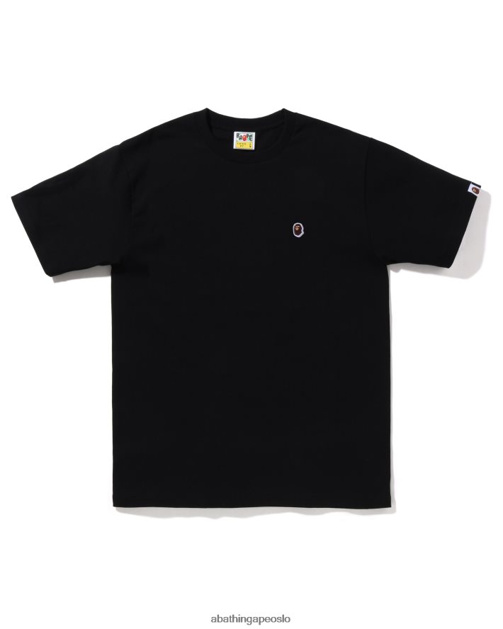 hode ettpunkts tee 6XV62031 svart A Bathing Ape menn