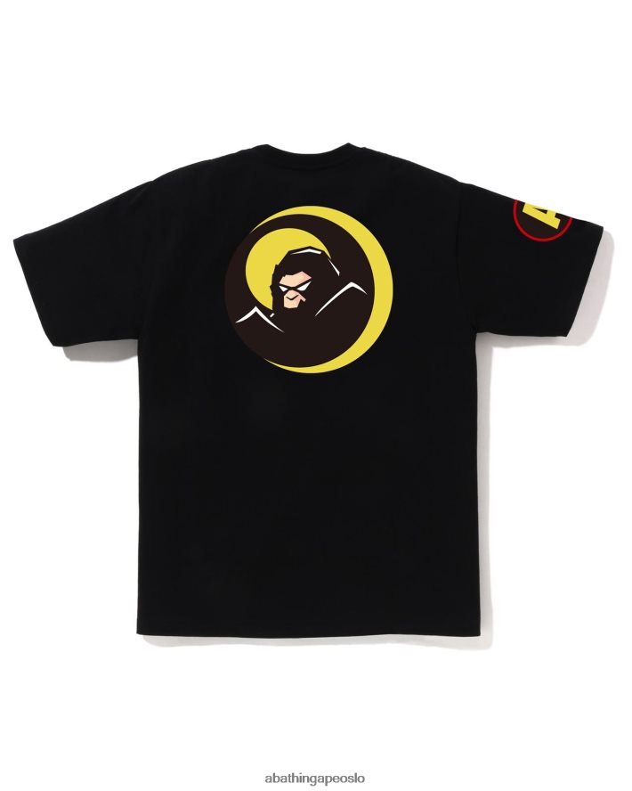 skygge t-skjorte 6XV620171 svart A Bathing Ape menn