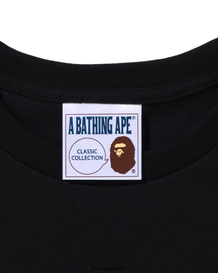 tee 6XV620161 svart A Bathing Ape menn