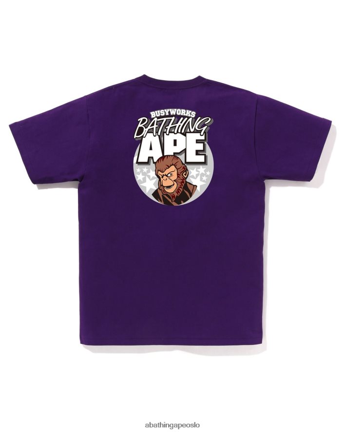 tee 6XV620163 lilla A Bathing Ape menn